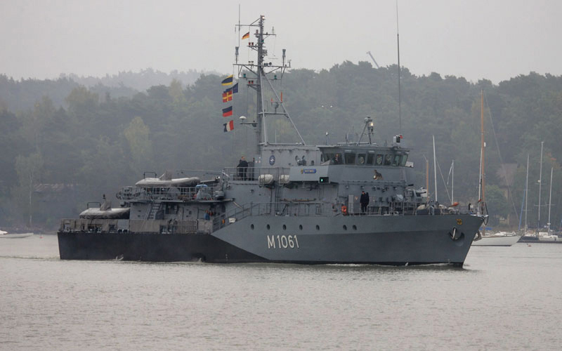 Federal German Ship Rottweil M1061