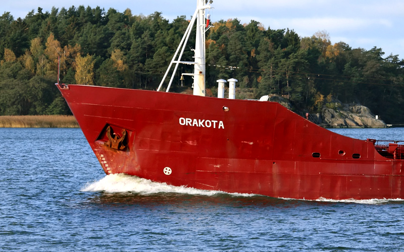 Edible Oil Tanker ORAKOTA - Uusi nimi ALDABRA