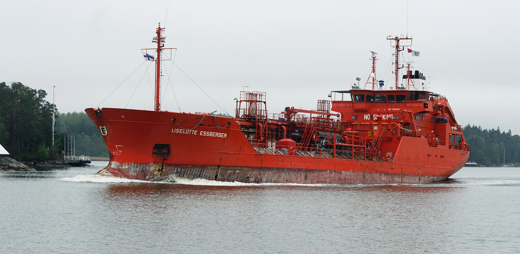 Oil/Chemical Tanker LISELOTTE ESSBERGER - Uusi nimi KEY NORTH