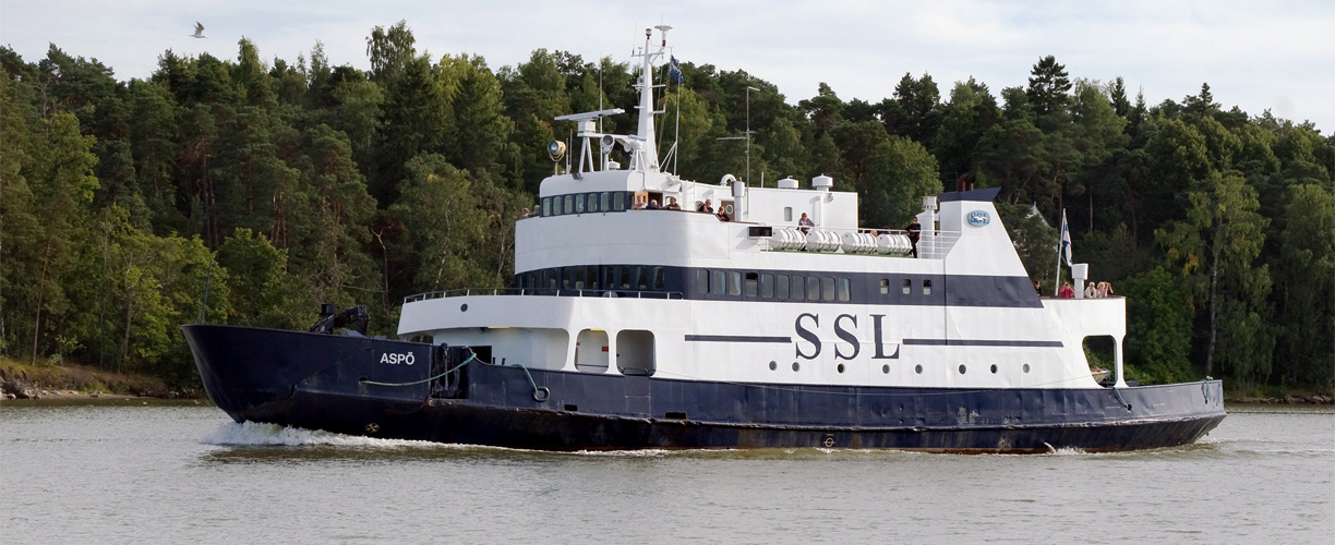 Saaristolaiva ASPÖ - Uusi nimi ISOSAARI