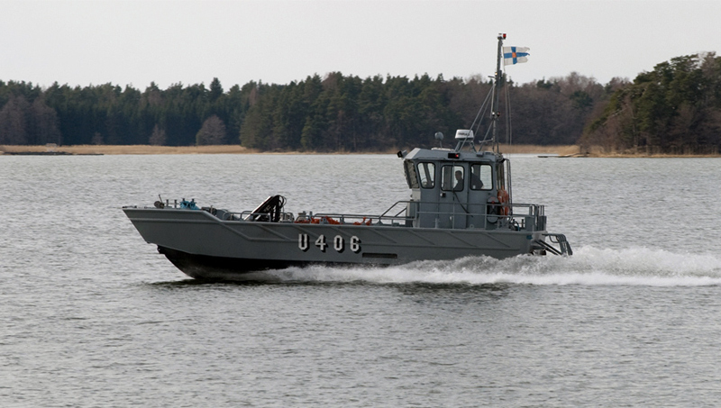 Merivoimien Uisko-luokkan kuljetusvene FNS U406