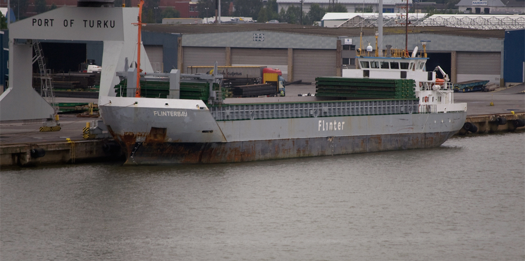General Cargo Ship FLINTERBAY - Uusi nimi KAPITAN SAKHAROV