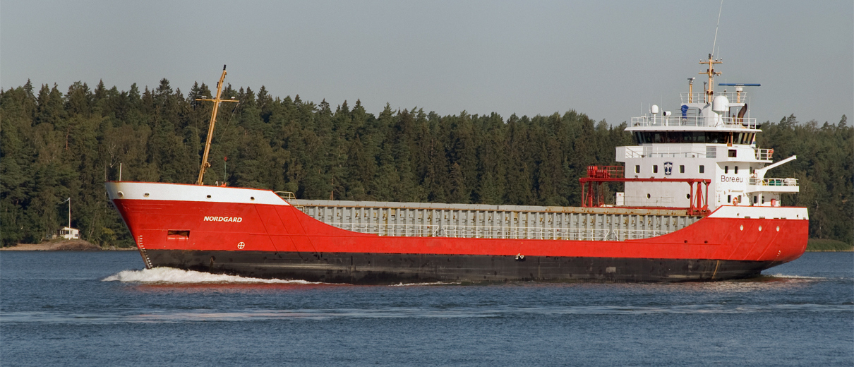 General Cargo Ship NORDGARD - Uusi nimi NORDBORG