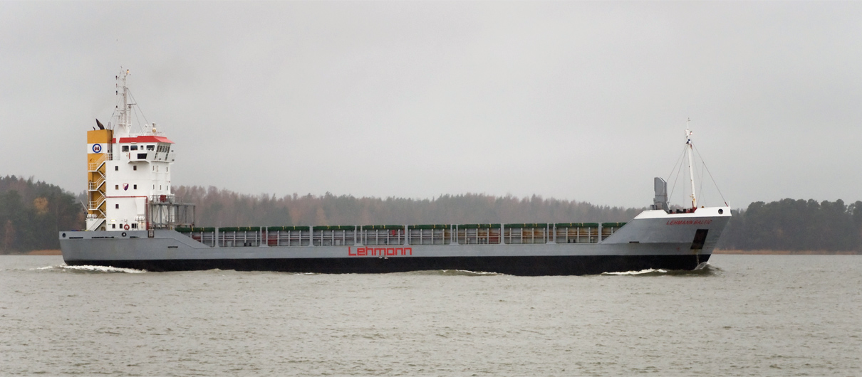 General Cargo Ship LEHMANN BALTIC - Uusi nimi BERKBORG
