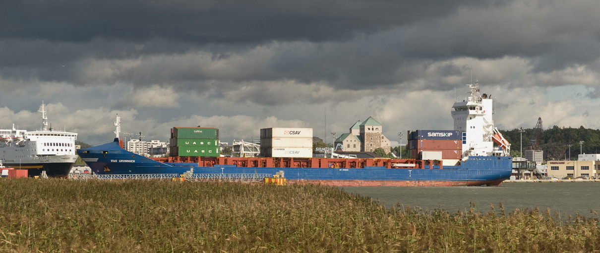 Container Ship VMS GRONINGEN