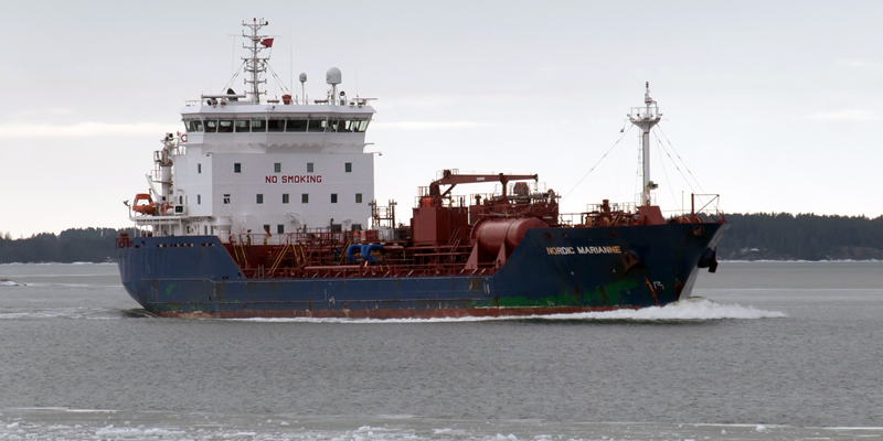 Chemical Tanker NORDIC MARIANNE - Uusi nimi CHARLOTTE ESSBERGER