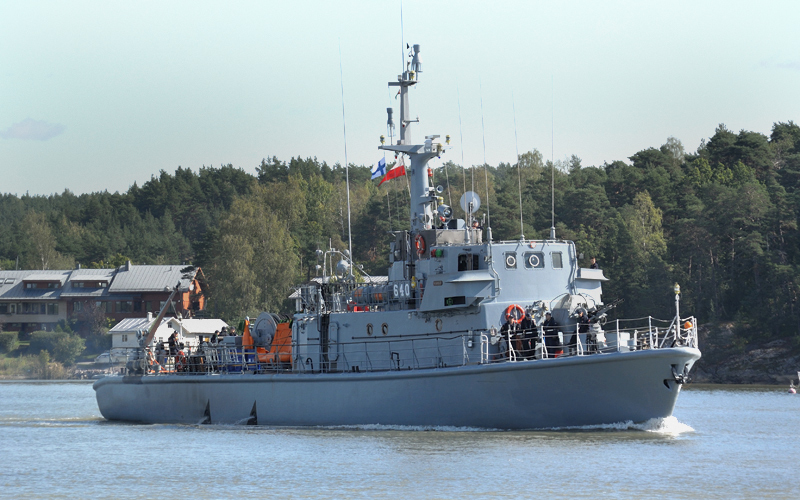 Polish Navy Ship NAKŁO