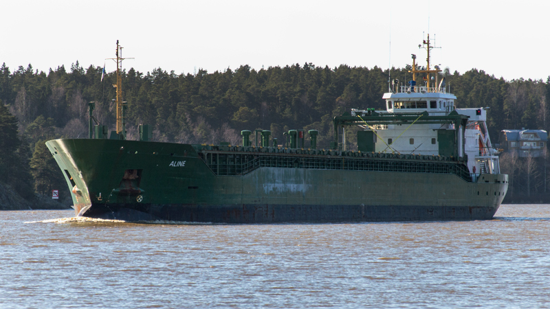 General Cargo Ship ALINE - Uusi nimi KLARIKA