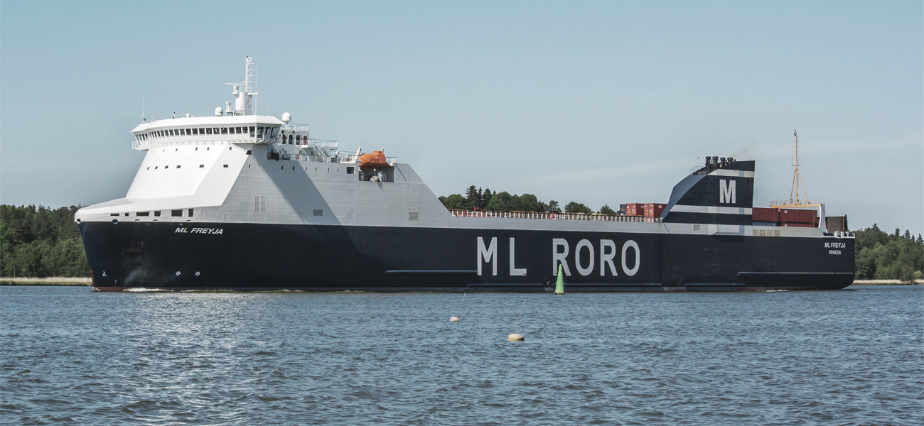 Ro-Ro vessel m/s ML FREYJA
