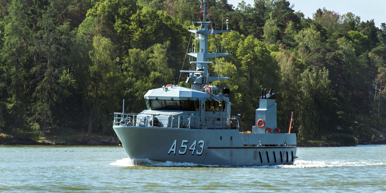 Danish Navy Ship HDMS ERTHOLM A543