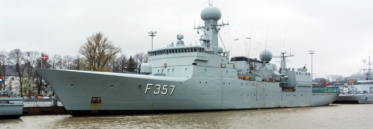 Danish Navy Ship HDMS THETIS F357